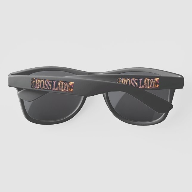 Boss Lady Plastic Sunglasses (Back)