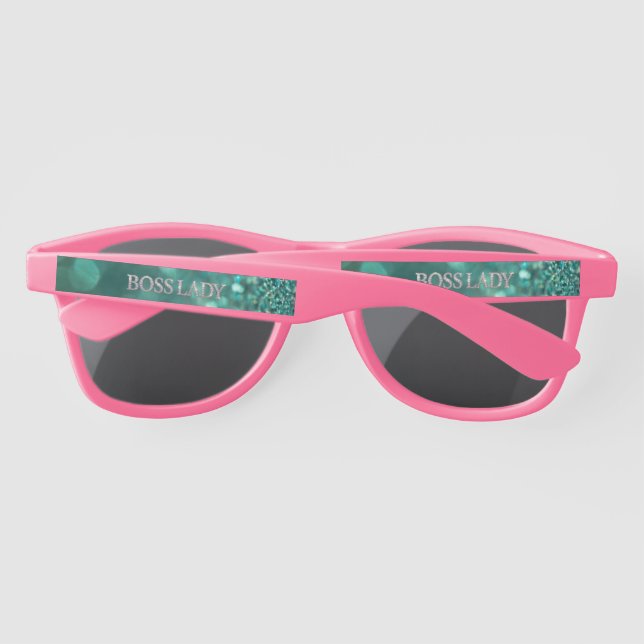 Boss Lady Plastic Sunglasses (Back)