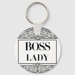 Boss Lady- Positive Quote´s Key Ring