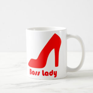 Boss Lady Red Pump Coffee Mug