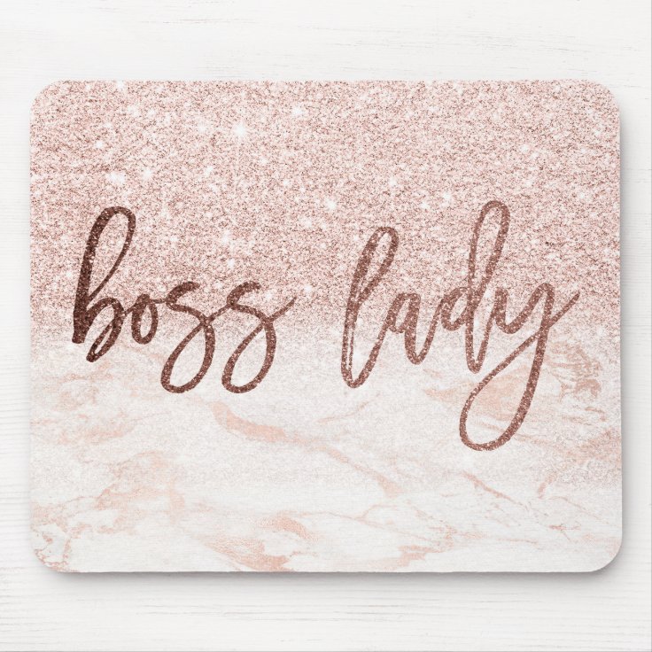 blush pink mouse pad