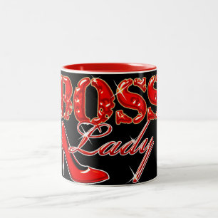 Boss Lady Two-Tone Coffee Mug