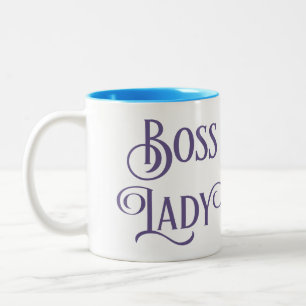 Boss Lady Two-Tone Coffee Mug