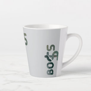 BOSS Latte Mug Abstract Trend Interior Green