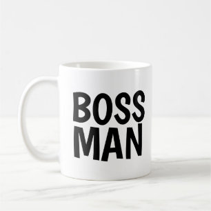 BOSS MAN COFFEE MUG CUP
