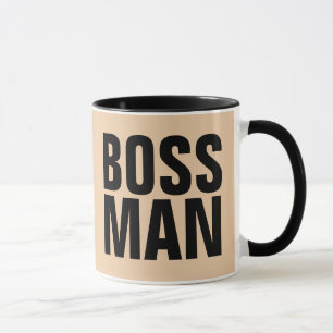 BOSS MAN COFFEE MUGS