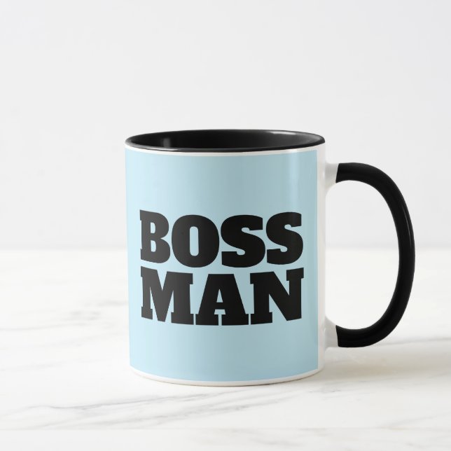BOSS MAN COFFEE MUGS (Right)
