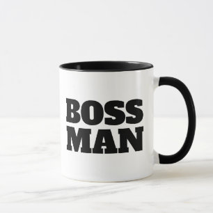 BOSS MAN COFFEE MUGS