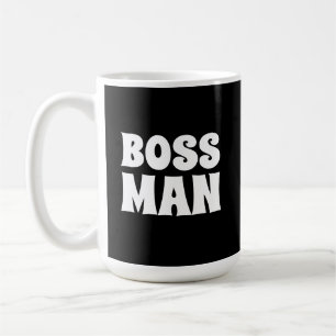 BOSS MAN DAD COFFEE MUGS