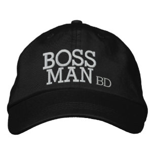 BOSS MAN EMBROIDERED HAT