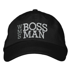 BOSS MAN EMBROIDERED HAT