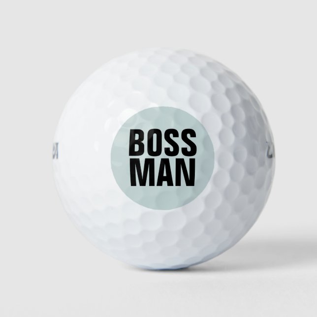 BOSS MAN GOLF BALLS (Front)