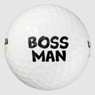 Boss Man Golf Balls