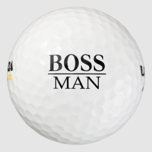 BOSS MAN GOLF BALLS