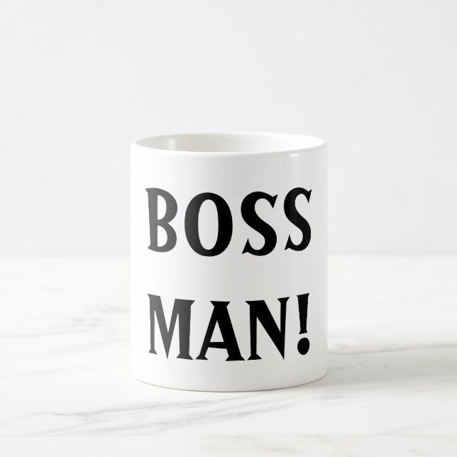 "Boss Man" mug (Center)
