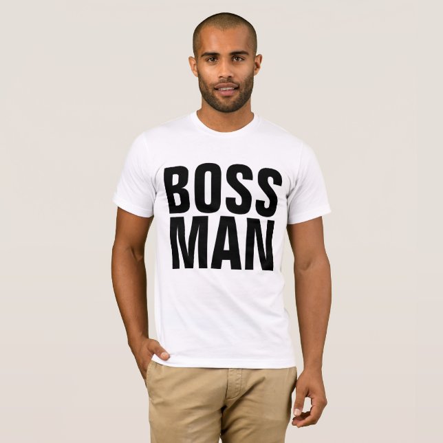 BOSS MAN T-shirts (Front Full)