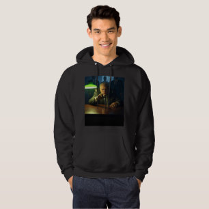 Boss men black hooded sweatshirt
