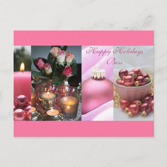 boss Merry Christmas card (Front)