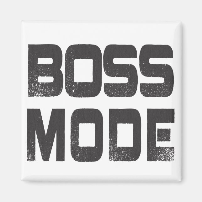 Boss Mode Magnet (Front)
