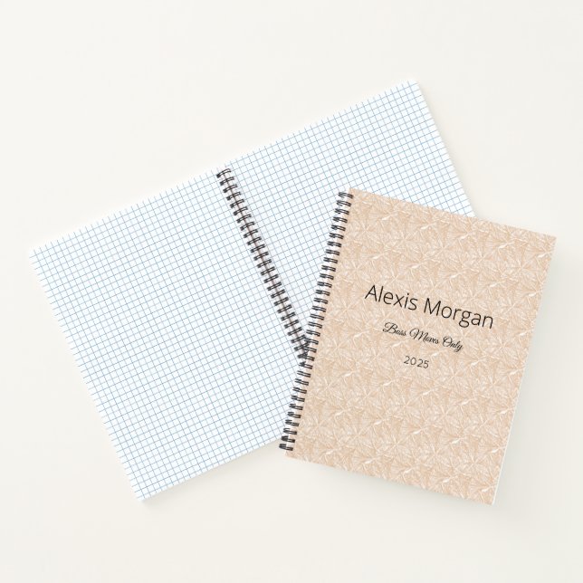 Boss Moves Daily Planner  Notebook (Inside)