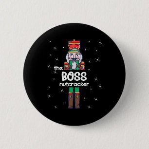 Boss Nutcracker Family Matching Funny Pajama 6 Cm Round Badge