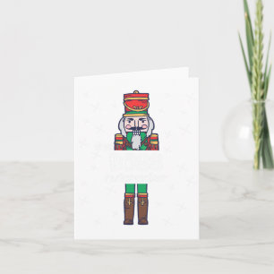 Boss Nutcracker Family Matching Funny Pajama Card