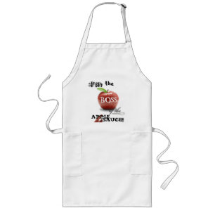 Boss of the Applesauce Long Apron