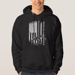 Boss of the Toss Horseshoe Pitching American USA F Hoodie