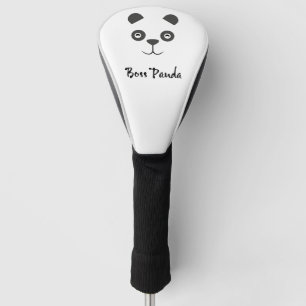 Boss Panda Golf Club Head Cover