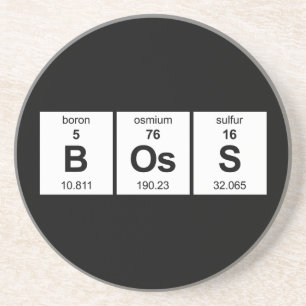 BOsS Periodic Table Coaster