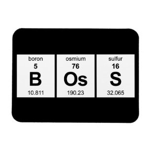 BOsS Periodic Table Magnet