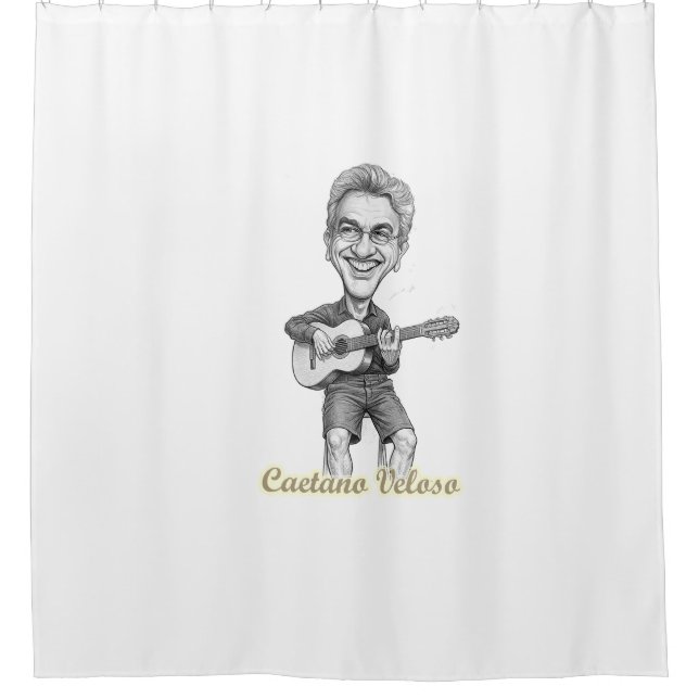 Boss Shower Curtain (Front)