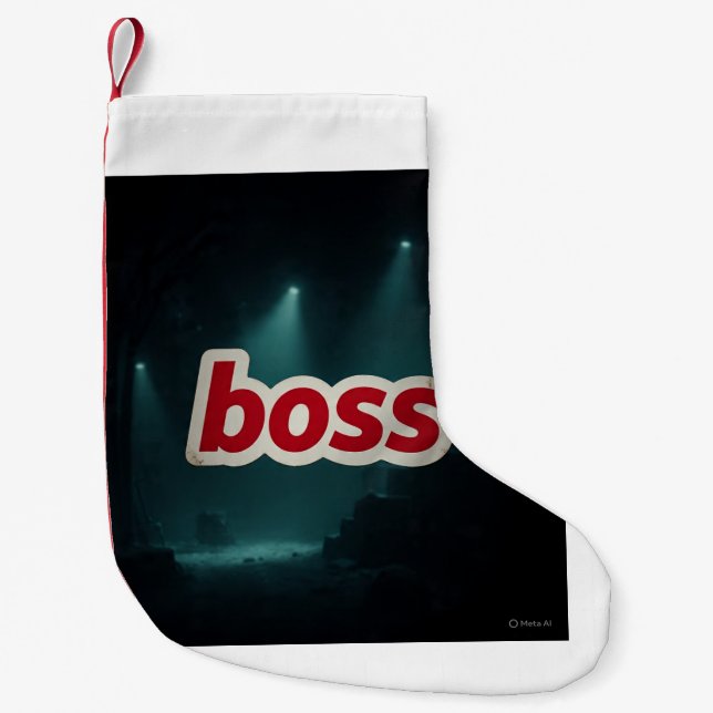 BOSS SMALL CHRISTMAS STOCKING (Front)