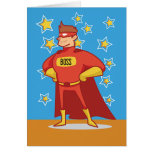 Boss Superhero on Father's Day