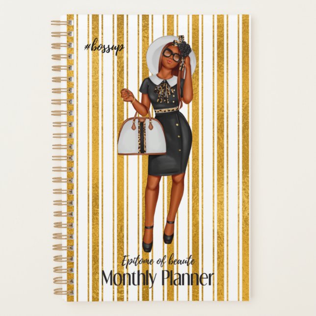 Boss Up Monthly Planner (Front)
