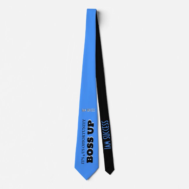 BOSS UP T-Shirt Tie (Front)