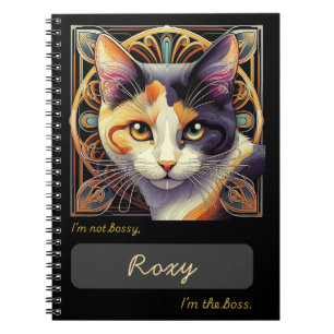 Boss Vibes Roxy Notebook
