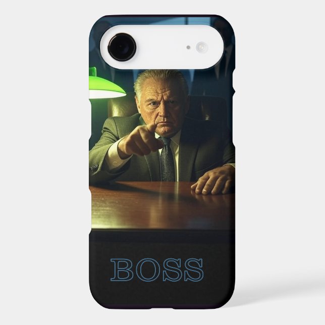 Boss w text Apple iPhone 17 Air Slim case (Back)