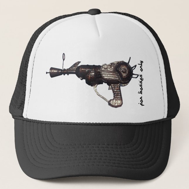 Boss wedding Head Gear cat dog horse pony game ska Trucker Hat (Front)