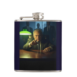 Boss wrapped flask