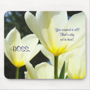 BOSS you wanted it all! That's why we're here! Mouse Pad