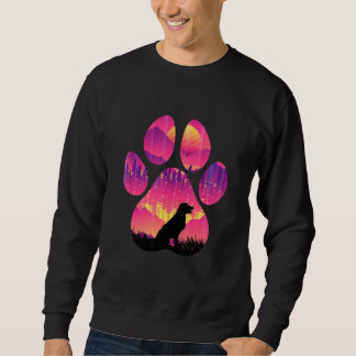 Bossie Paw Mom Dad Dog  Women Men Sweatshirt