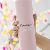 #Bosslady | Pink | Calligraphy | Custom Name