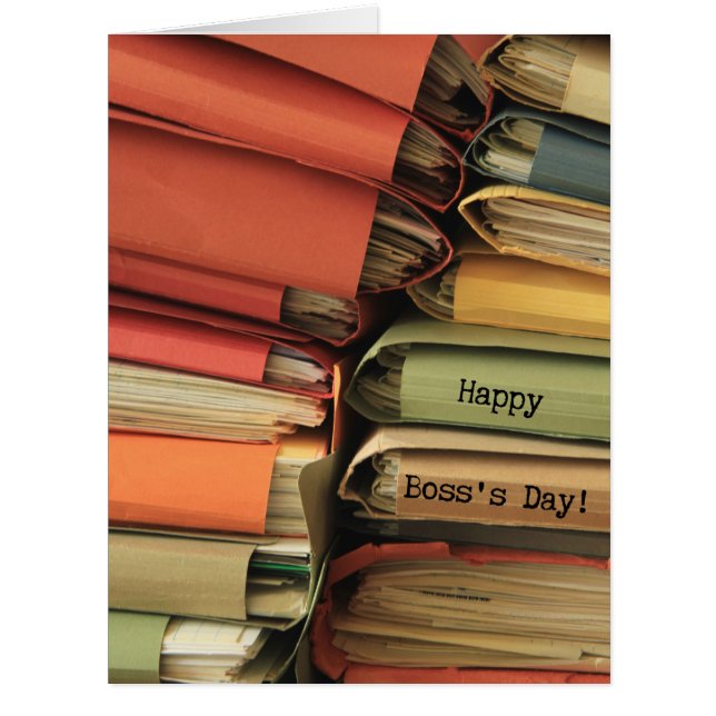 Boss's Day Card (Front)