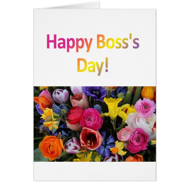 Boss's Day Card (Front)