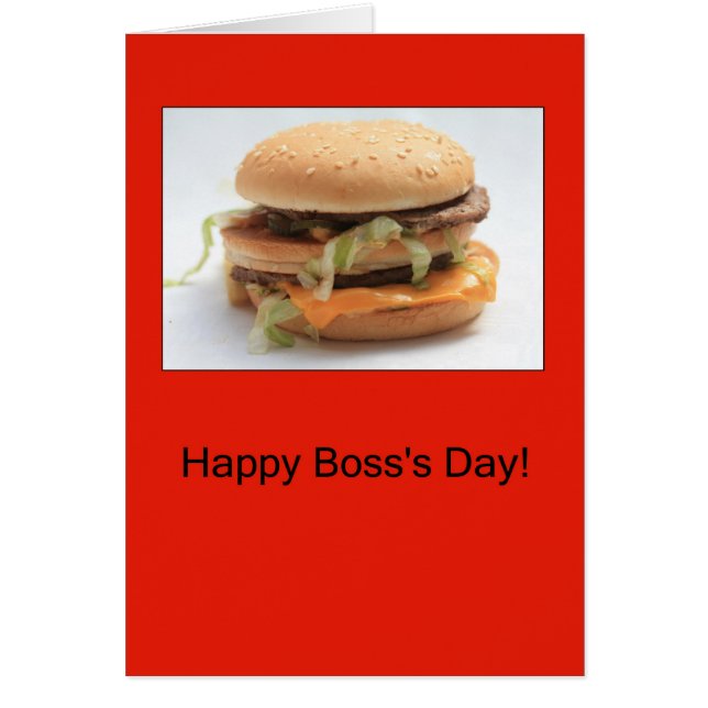 Boss's Day Card (Front)