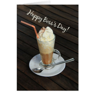 Boss's Day Coffee Card