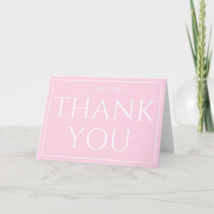Boss's Day for Female Boss / Thank You Card