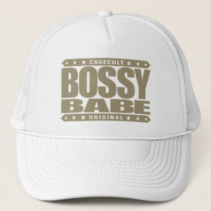 BOSSY BABE - Dominant in Love, Life and Business Trucker Hat