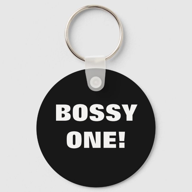 BOSSY ONE! KEY RING (Front)